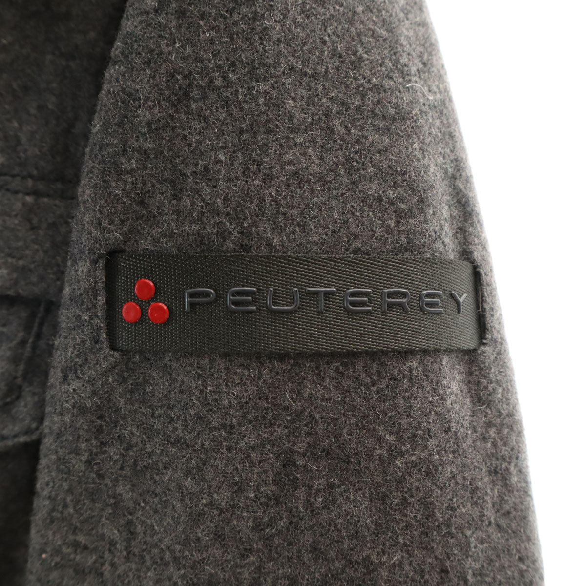 PEUTEREY ピューテリー イタリア製 ダウンジャケット 46 グレー メンズ