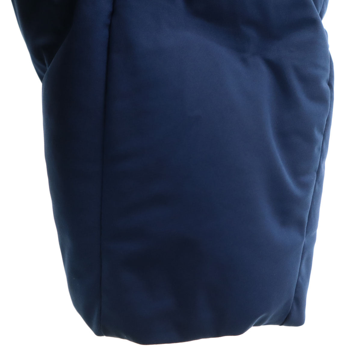 UNIQLO ユニクロ シームレス ダウンパーカー S 青紺 3Dカット メンズ