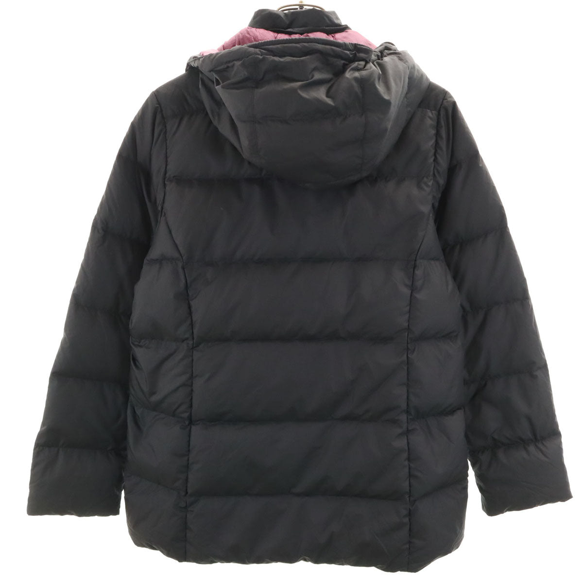 mont-bell モンベル トラベル ダウンパーカー S ブラック 収納袋付き レディース