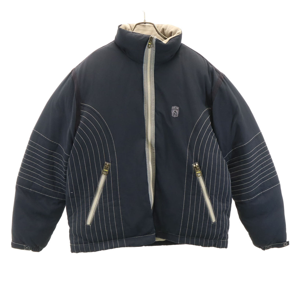 美品 FIRETRAP ダウンジャケット M ネイビー系 メンズ