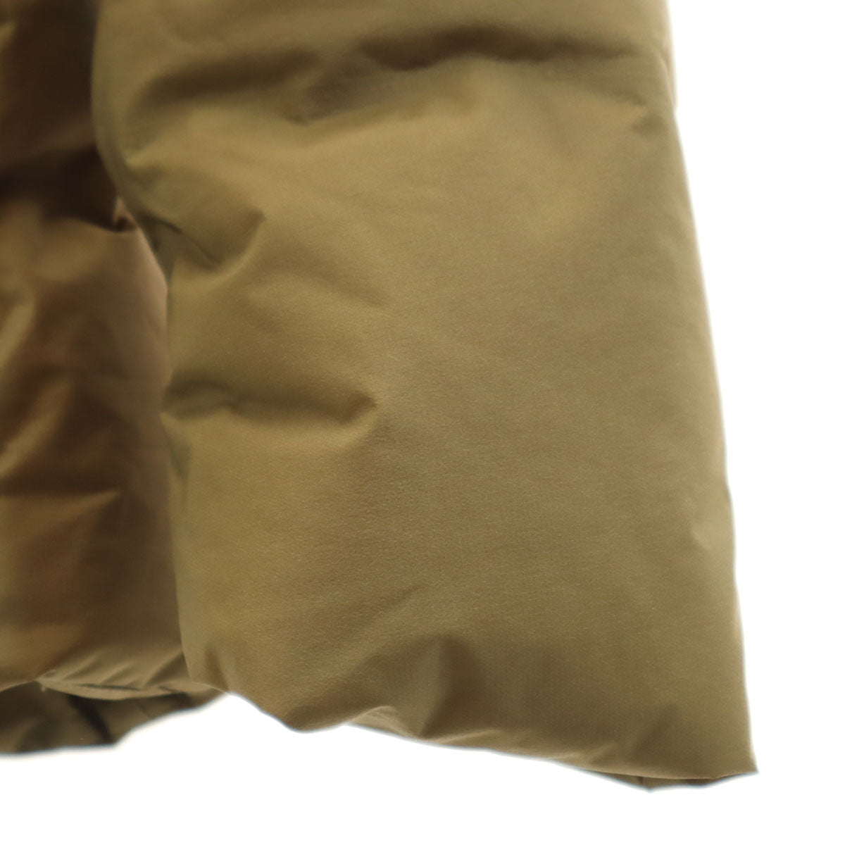 美品 UNIQLO ユニクロ シームレス ダウンパーカー L ブラウン系 メンズ