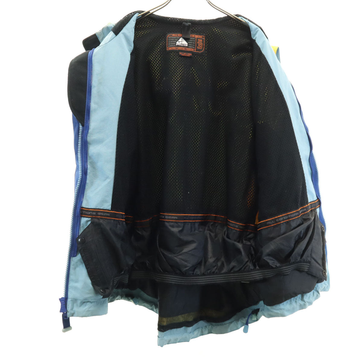 NIKE ACG ナイキエーシージー 90s オールド スキー ナイロンジャケット S ブルー系 メンズ