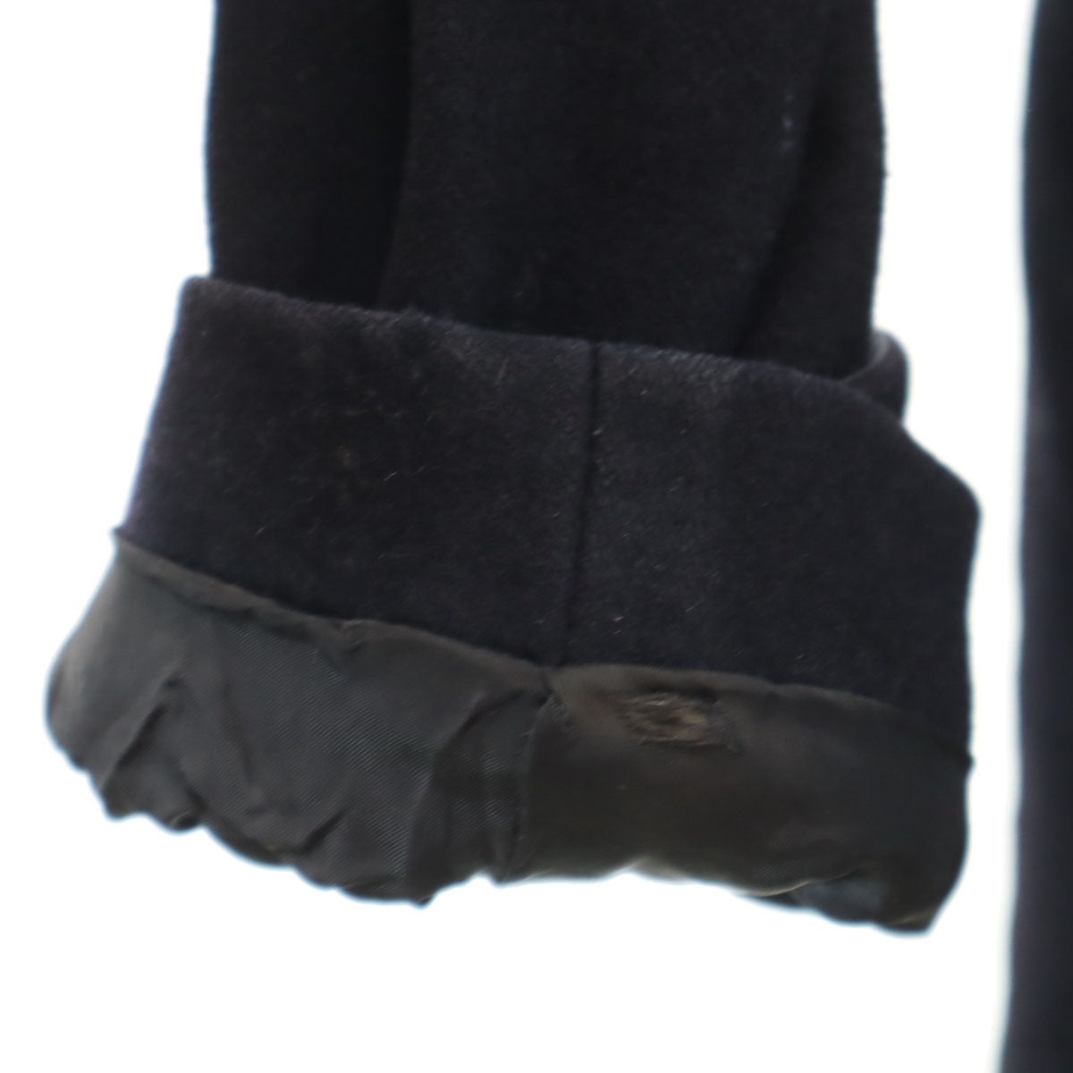 BLACK LABEL CRESTBRIDGE ブラックレーベルクレストブリッジ ウールブレンド ピーコート M ネイビー系 メンズ