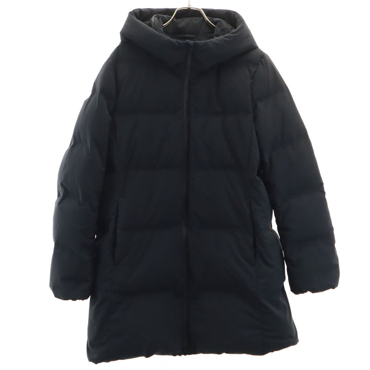 UNIQLO ユニクロ シームレスショート ダウンコート L ブラック レディース
