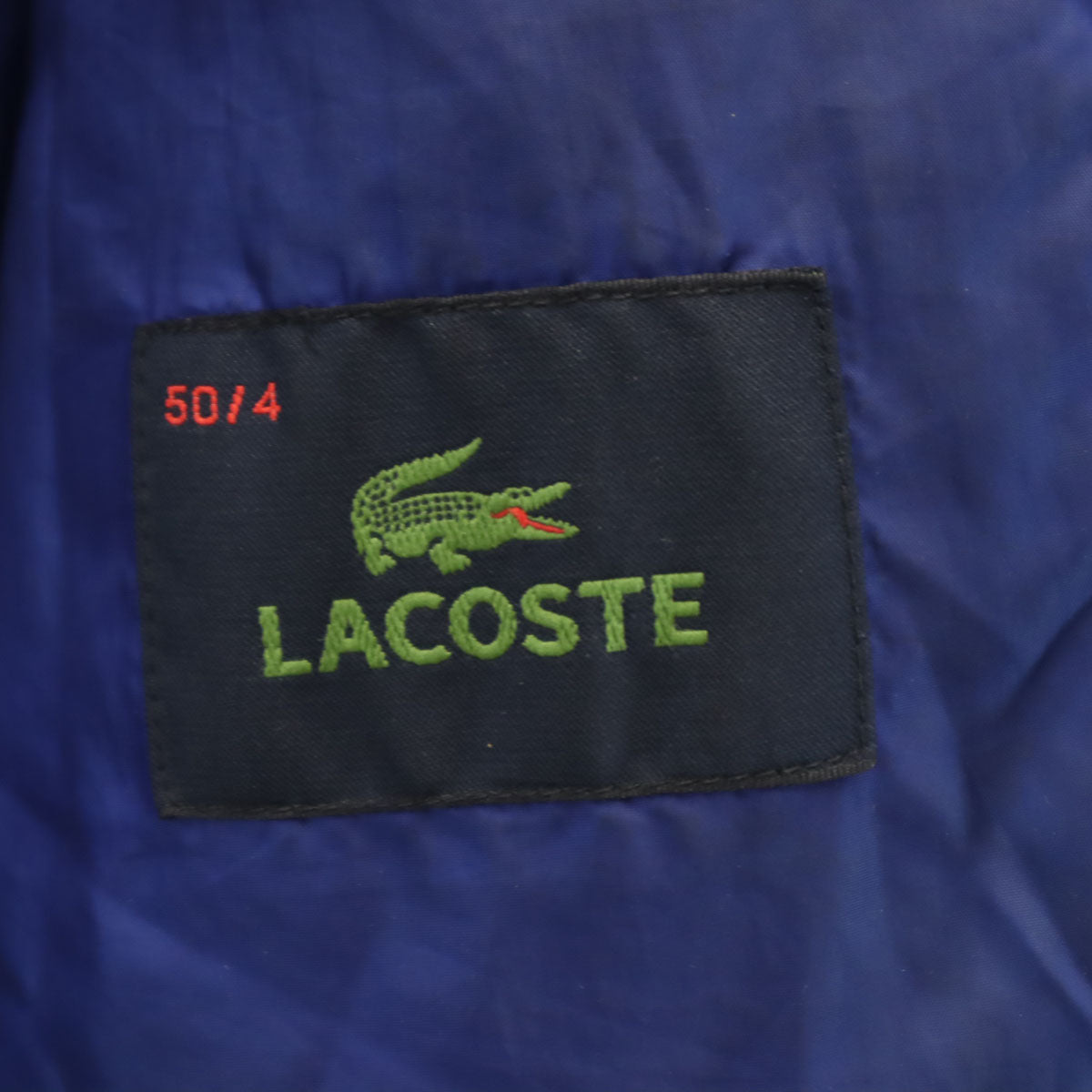 LACOSTE ラコステ ダウンジャケット 50 チャコールグレー メンズ