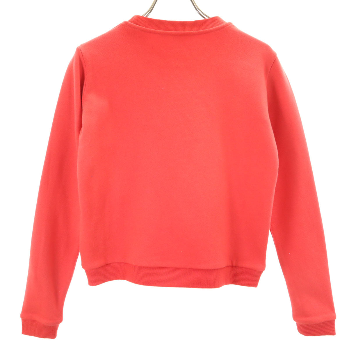 未使用 MARC JACOBS マークジェイコブス イタリア製 スパンコール ミッキーマウス 長袖 スウェット トレーナー XS レッド レディース