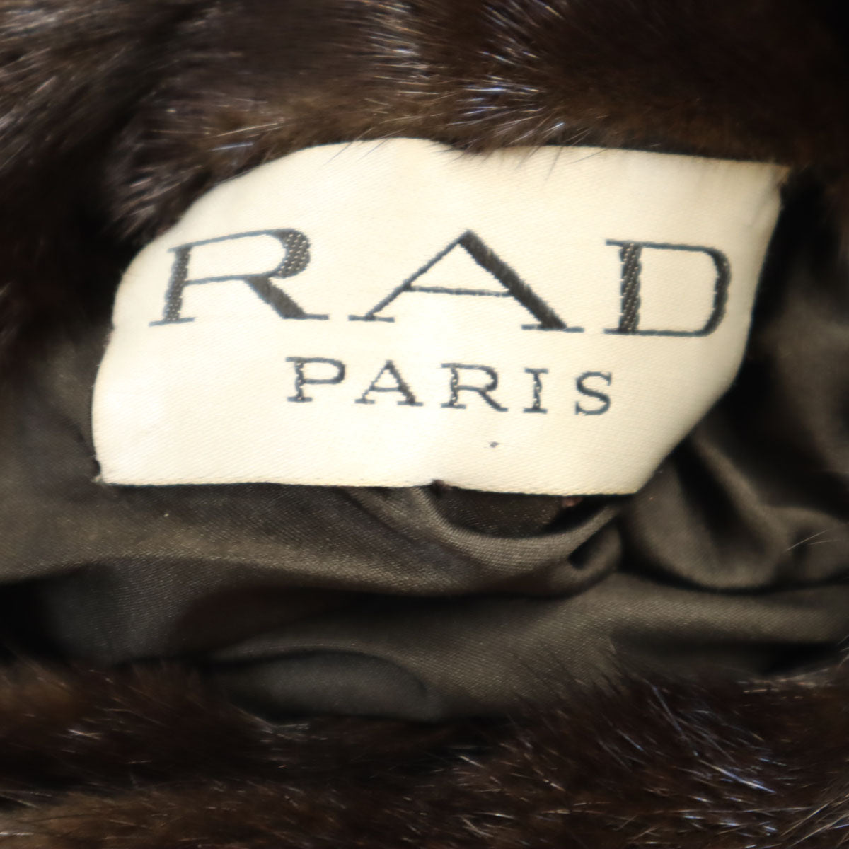 RAD PARIS 毛皮コート ブラウン系 レディース