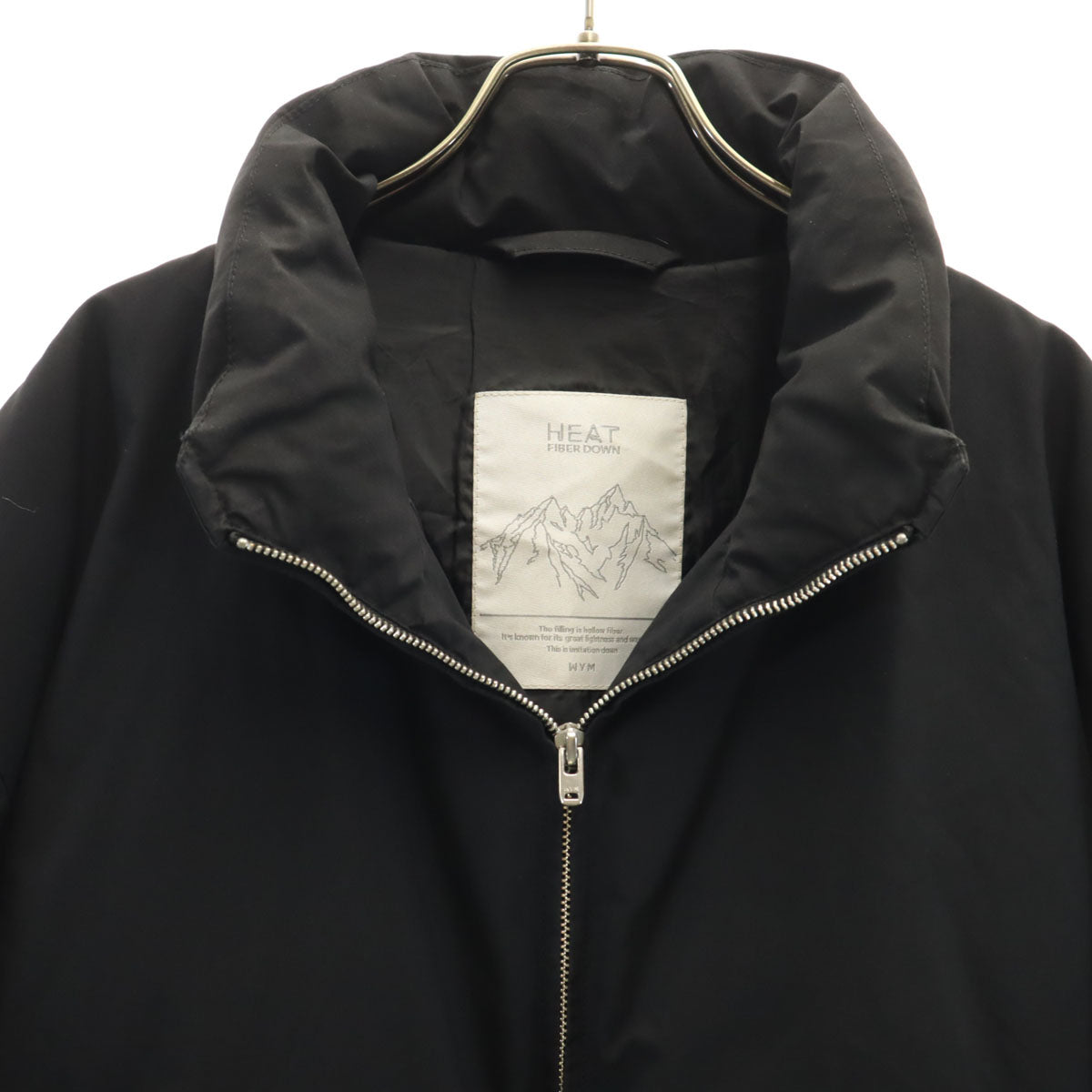 WYM ウィム ダウンジャケット L ブラック メンズ