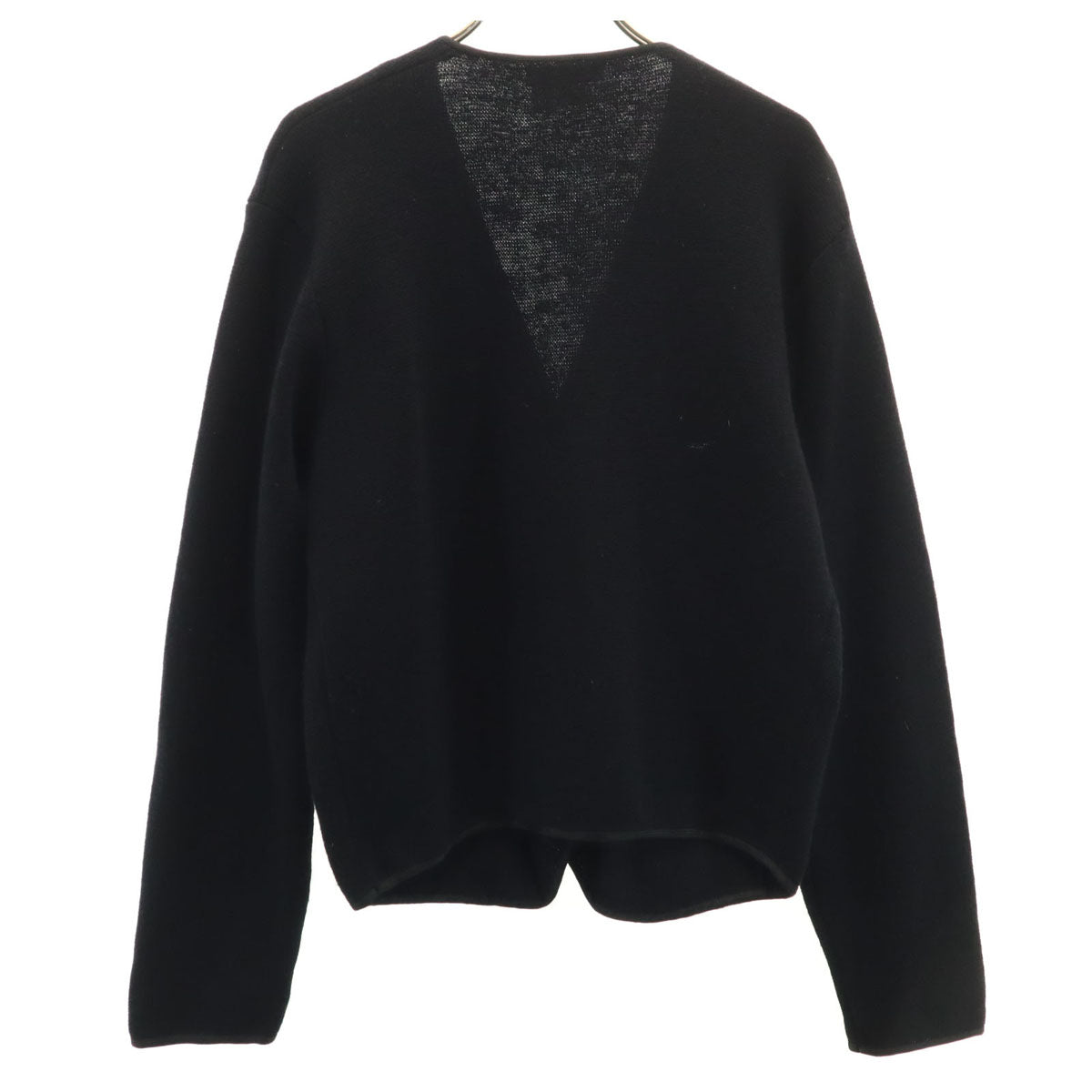 Emporio Armani エンポリオアルマーニ 90s イタリア製 オールド 長袖 カーディガン 44 ブラック レディース