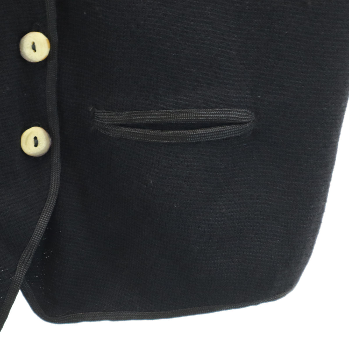 Emporio Armani エンポリオアルマーニ 90s イタリア製 オールド 長袖 カーディガン 44 ブラック レディース