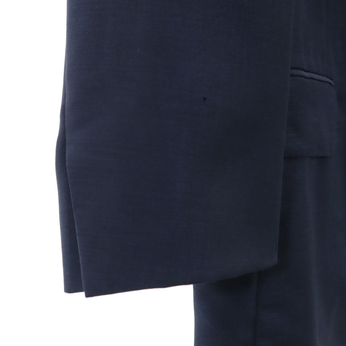 Ermenegildo Zegna エルメネジルドゼニア イタリア製 テーラードジャケット 46 ネイビー メンズ