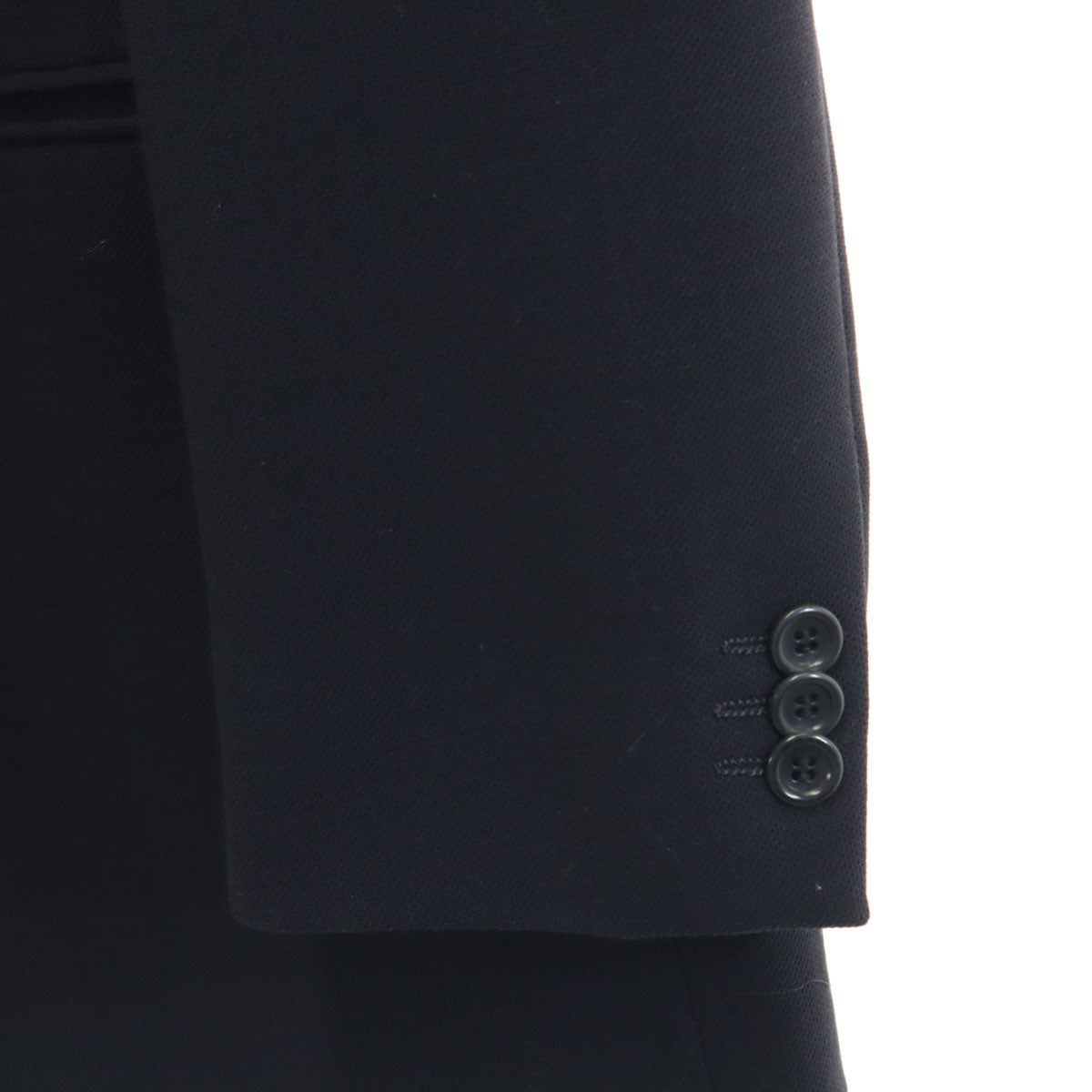 ARMANI COLLEZIONI アルマーニ コレツィオーニ イタリア製 テーラードジャケット 48 ネイビー系 レディース