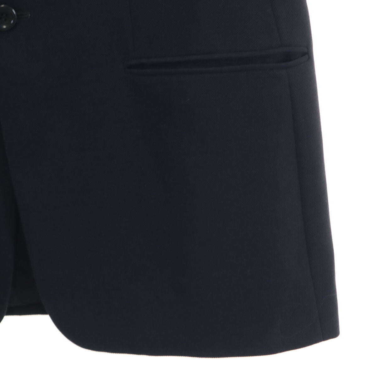 ARMANI COLLEZIONI アルマーニ コレツィオーニ イタリア製 テーラードジャケット 48 ネイビー系 レディース