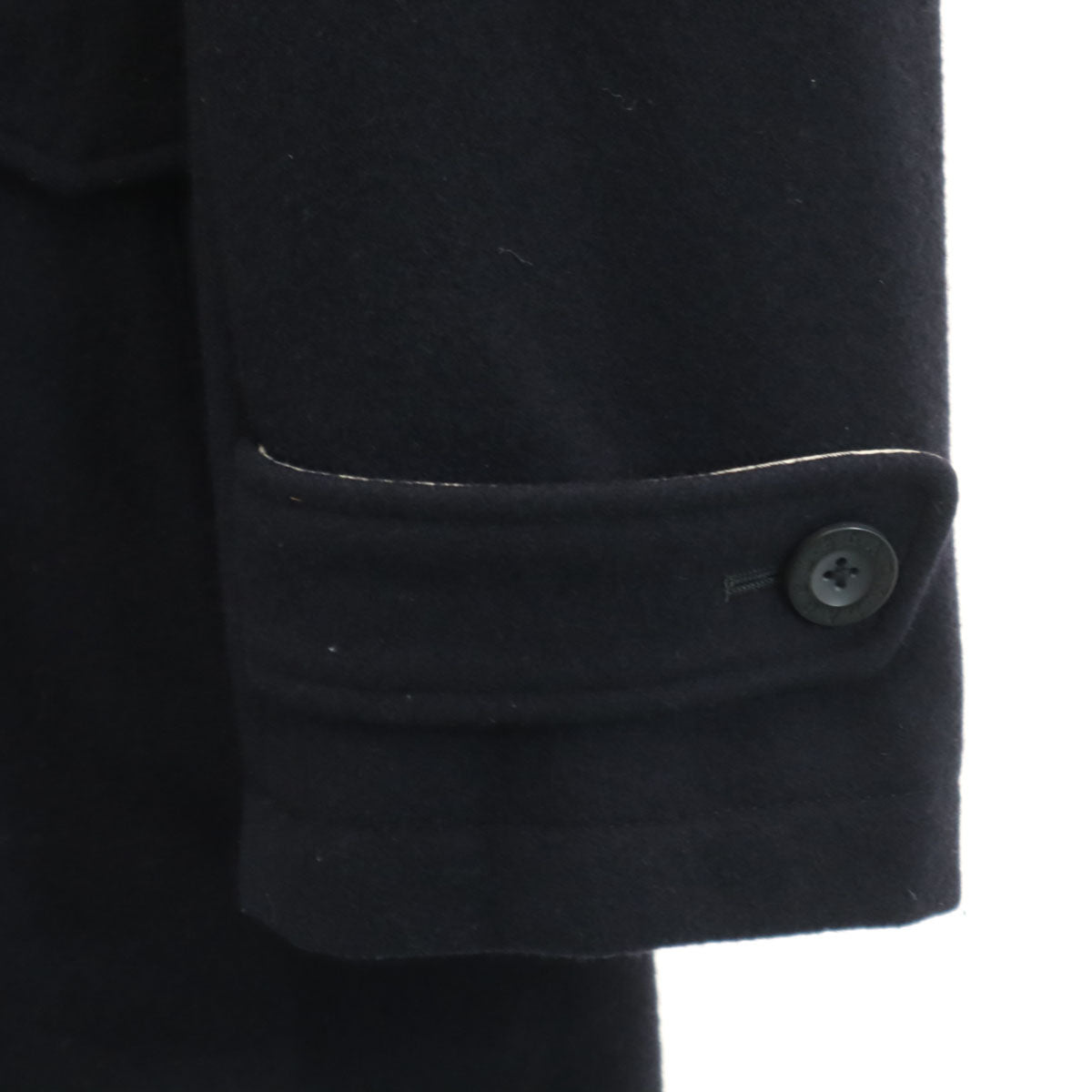 BURBERRY BLACK LABEL バーバリーブラックレーベル ダッフルコート L ネイビー系 三陽商会 メンズ