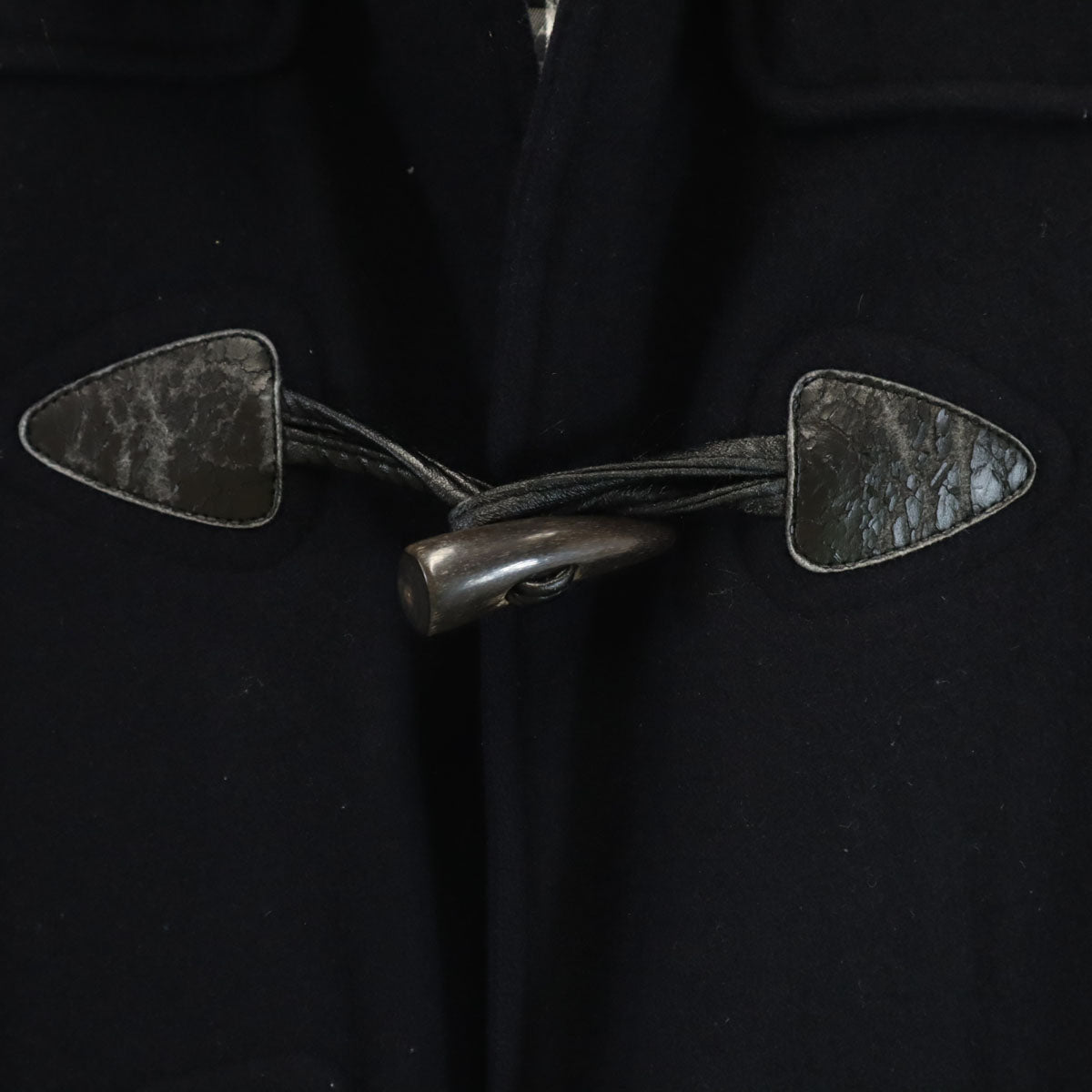 BURBERRY BLACK LABEL バーバリーブラックレーベル ダッフルコート L ネイビー系 三陽商会 メンズ