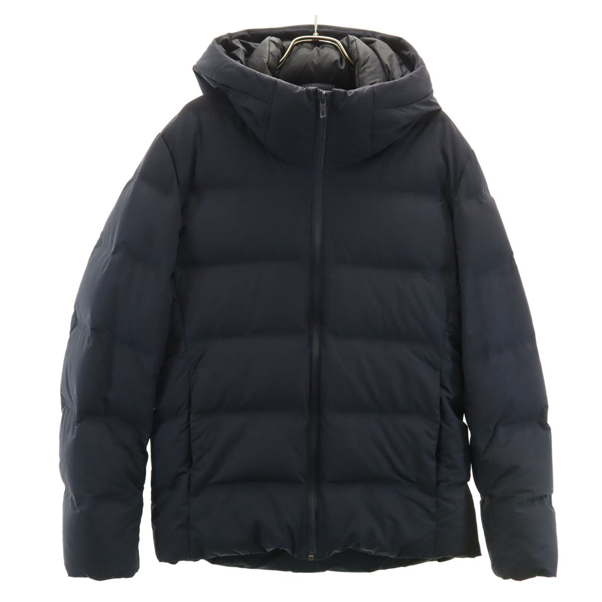 UNIQLO ユニクロ シームレス ダウンパーカー M ネイビー メンズ