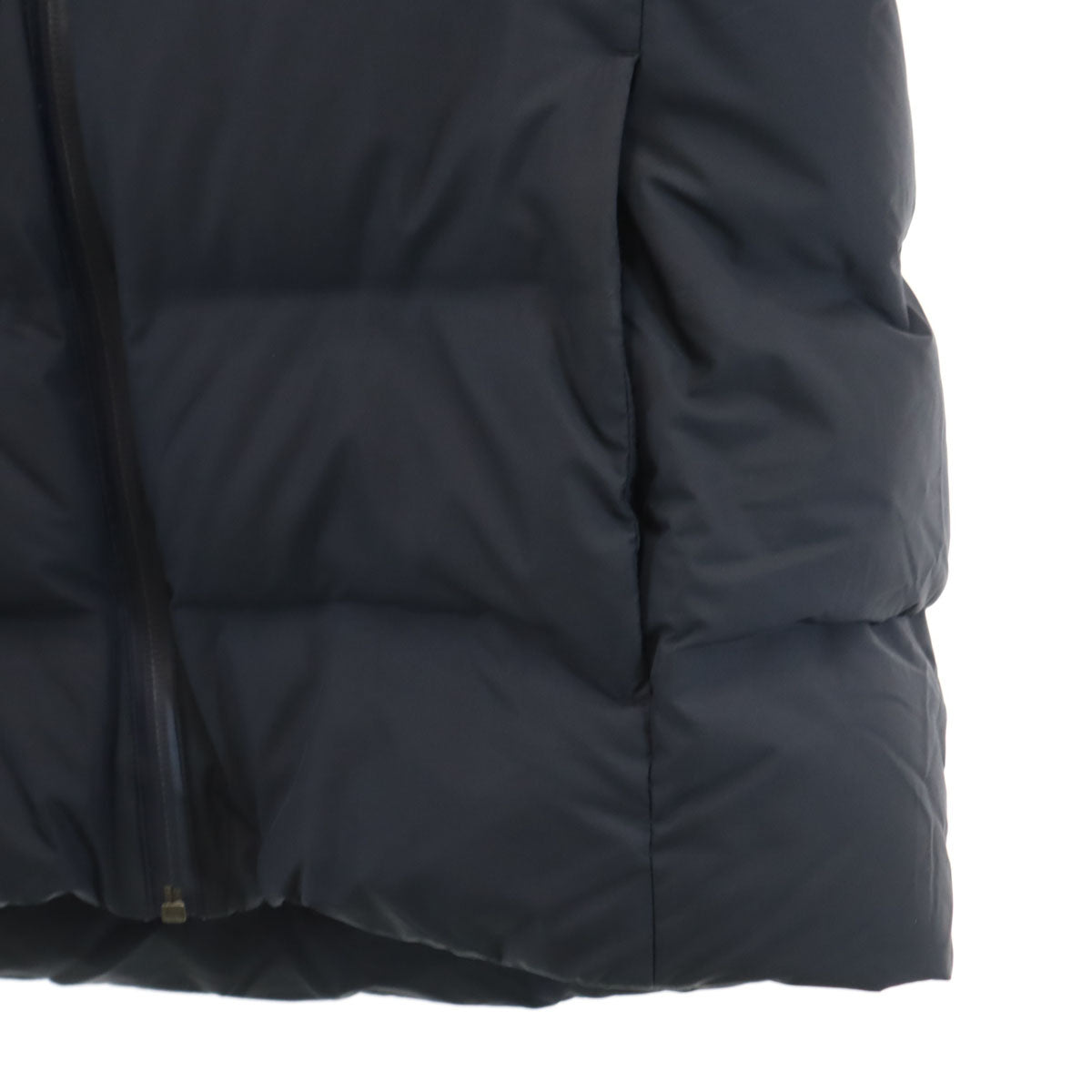 UNIQLO ユニクロ シームレス ダウンパーカー M ネイビー メンズ