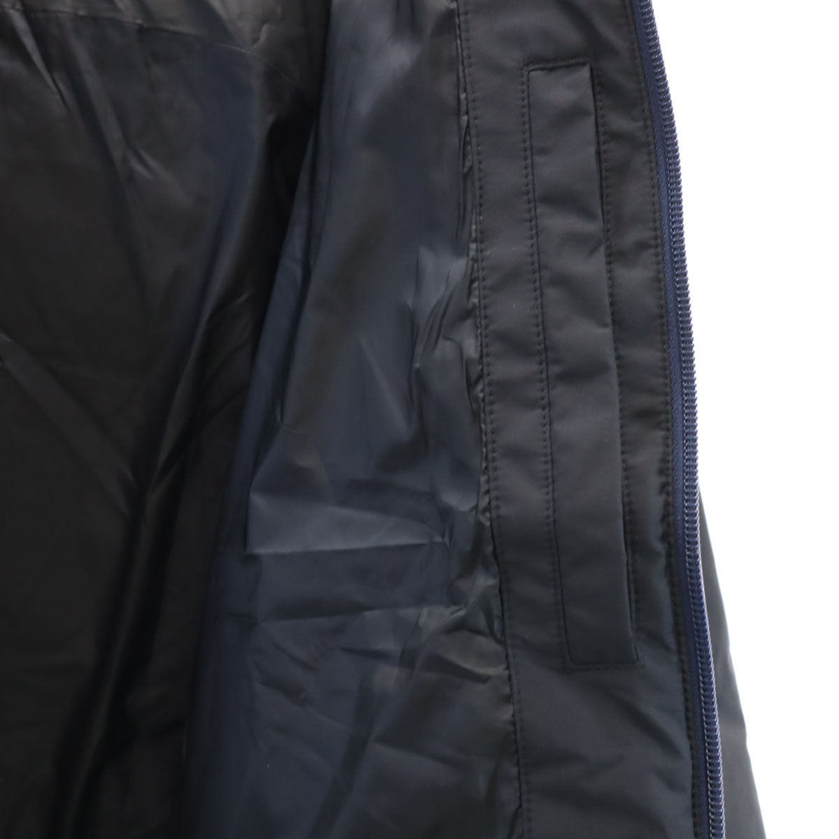 UNIQLO ユニクロ シームレス ダウンパーカー M ネイビー メンズ