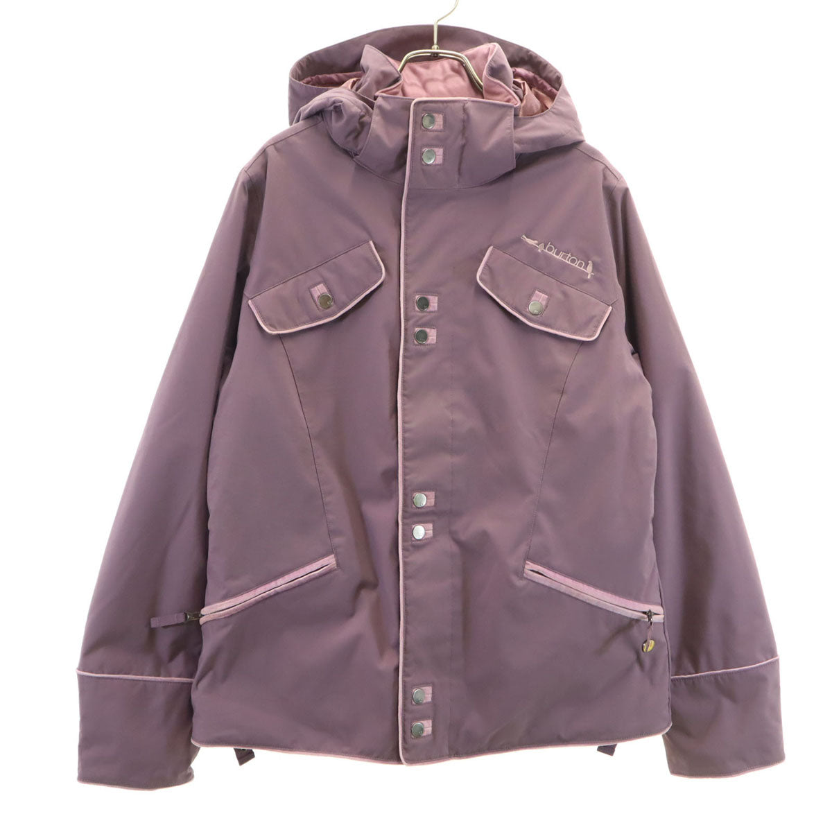 美品 BURTON バートン スノーボード 中綿ジャケット M パープル系 メンズ