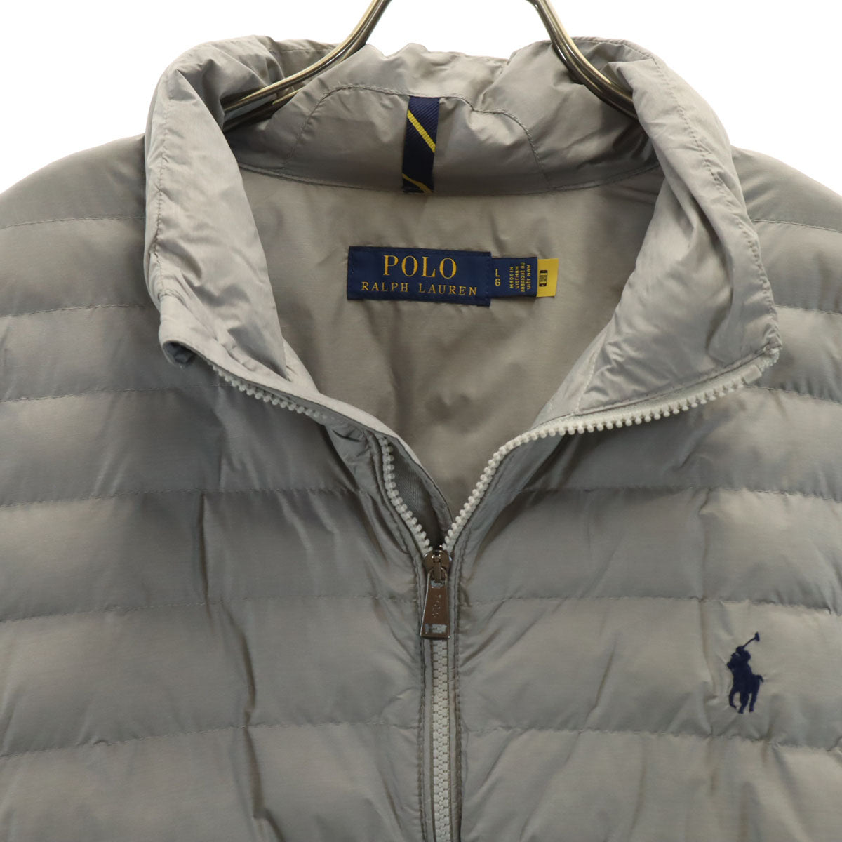 POLO RALPH LAUREN ポロラルフローレン 中綿ジャケット L グレー メンズ
