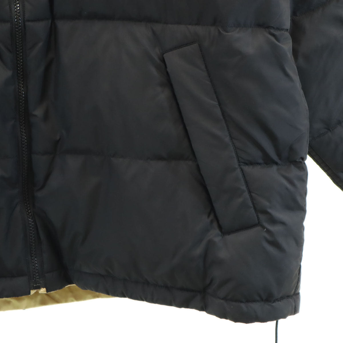 SUNTORY ORIGINAL DESIGN サントリーボス ダウンジャケット ブラック リバーシブル メンズ