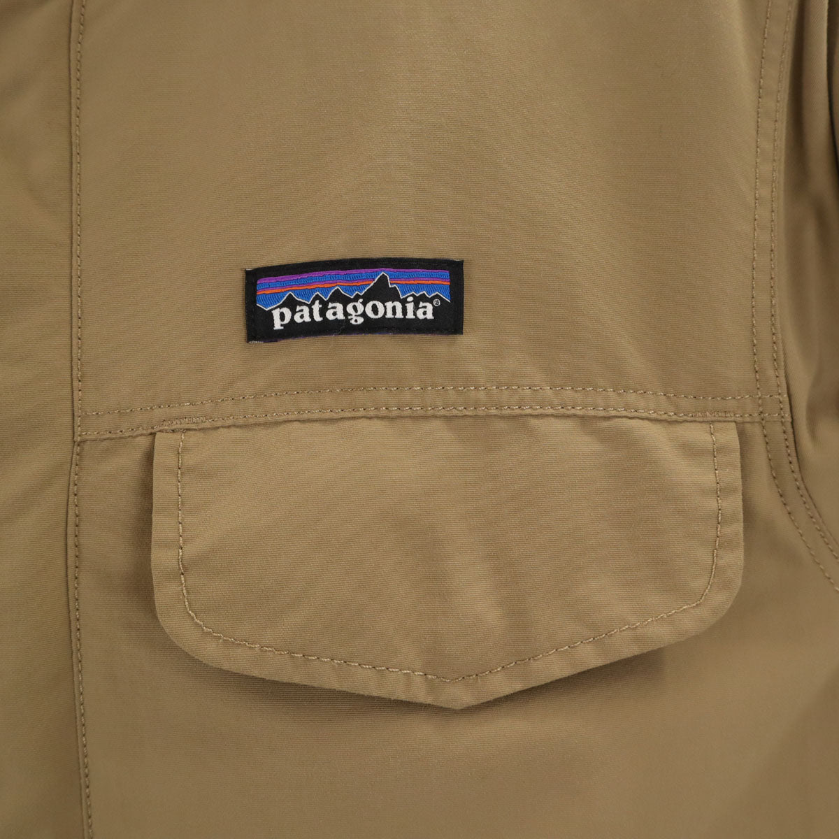 patagonia パタゴニア 中綿ジャケット S ベージュ 27021 アウトドア 裏フリース メンズ