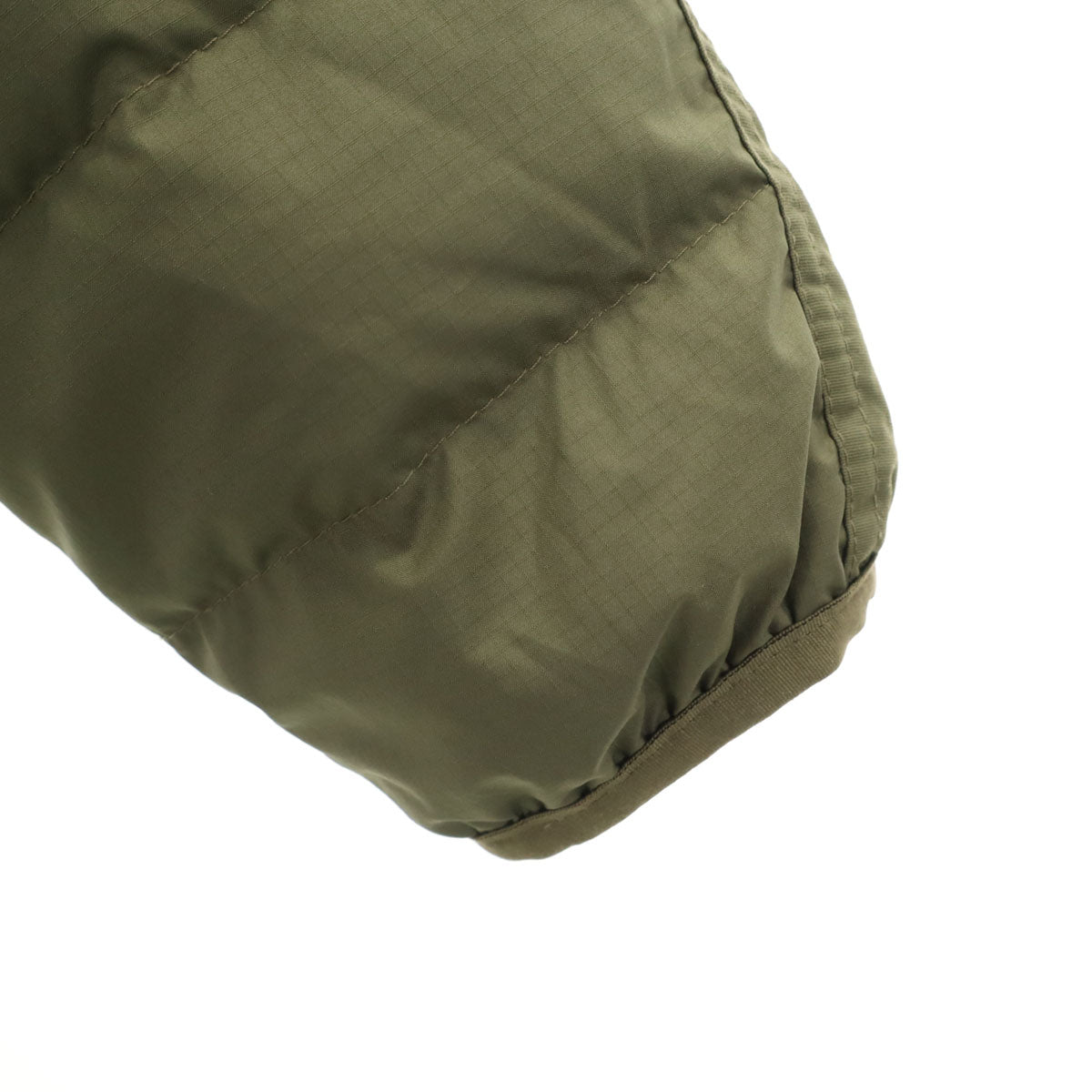 美品 L.L.Bean エルエルビーン ハーフジップ ダウンジャケット M カーキ メンズ