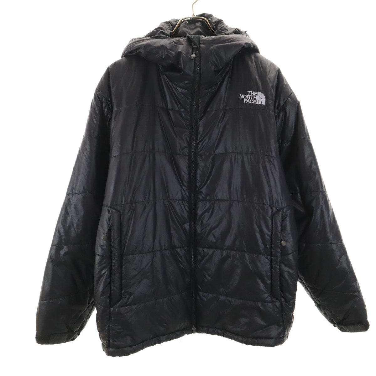 美品 THE NORTH FACE ノースフェイス 中綿ジャケット L ブラック NY17500 アウトドア メンズ