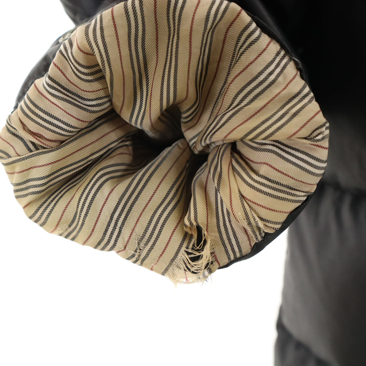 BURBERRY BLACK LABEL バーバリーブラックレーベル ダウンジャケット M ブラック 三陽商会 メンズ