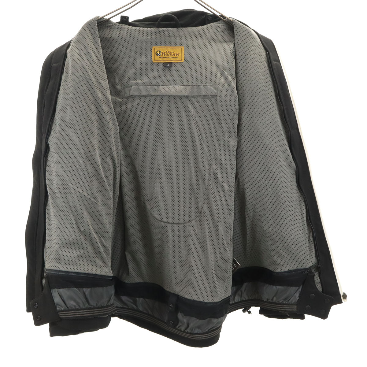 CLEVER HOMME クレバーオム バイク ジャケット LL ブラック系 メンズ