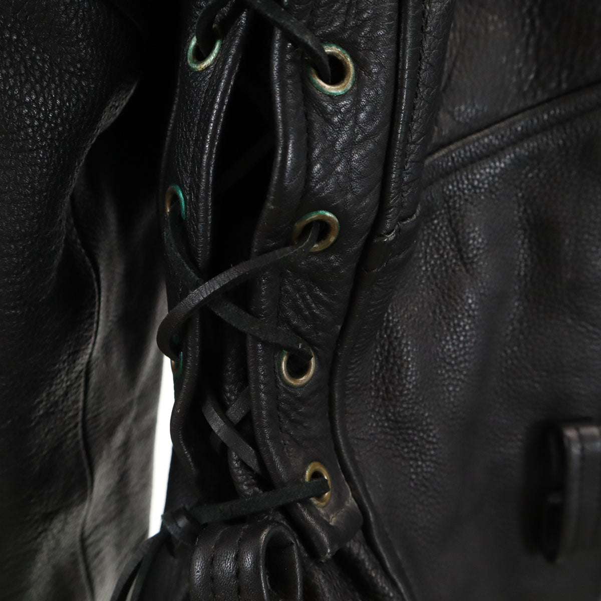 BARNEY'S LEATHER バーニーズレザー ライダースジャケット 54 ブラック系 ライナー メンズ