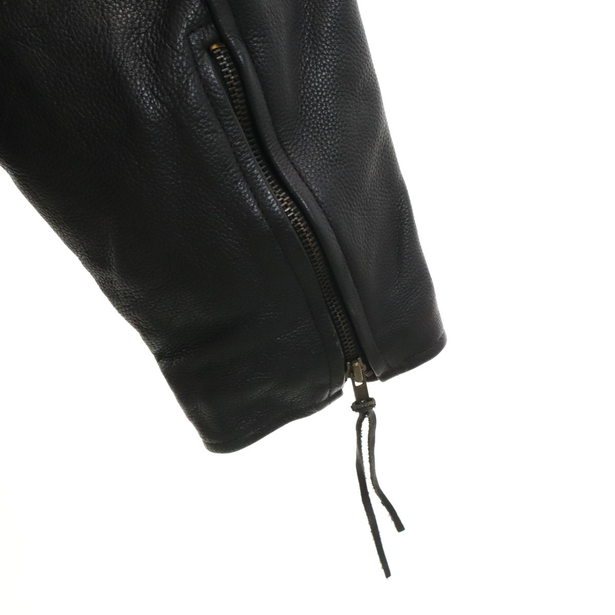 BARNEY'S LEATHER バーニーズレザー ライダースジャケット 54 ブラック系 ライナー メンズ