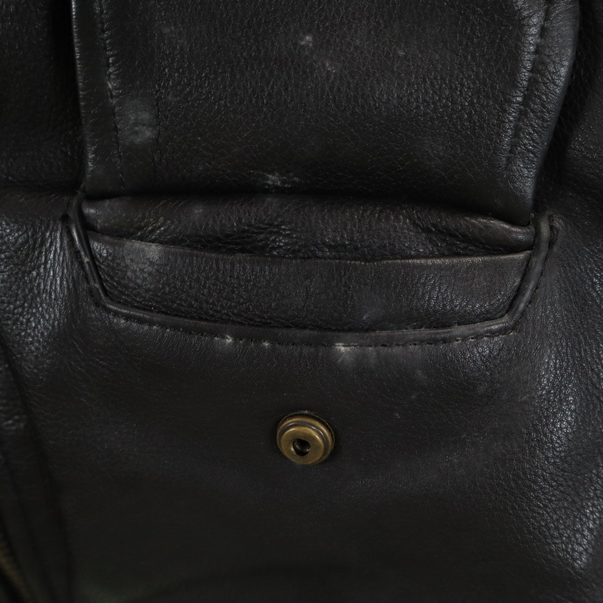 BARNEY'S LEATHER バーニーズレザー ライダースジャケット 54 ブラック系 ライナー メンズ