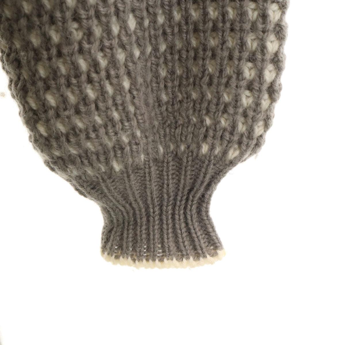 PALLAS Original パラスオリジナル 70s 80s ヴィンテージ 長袖 ニットカーディガン L クリーム系 レディース