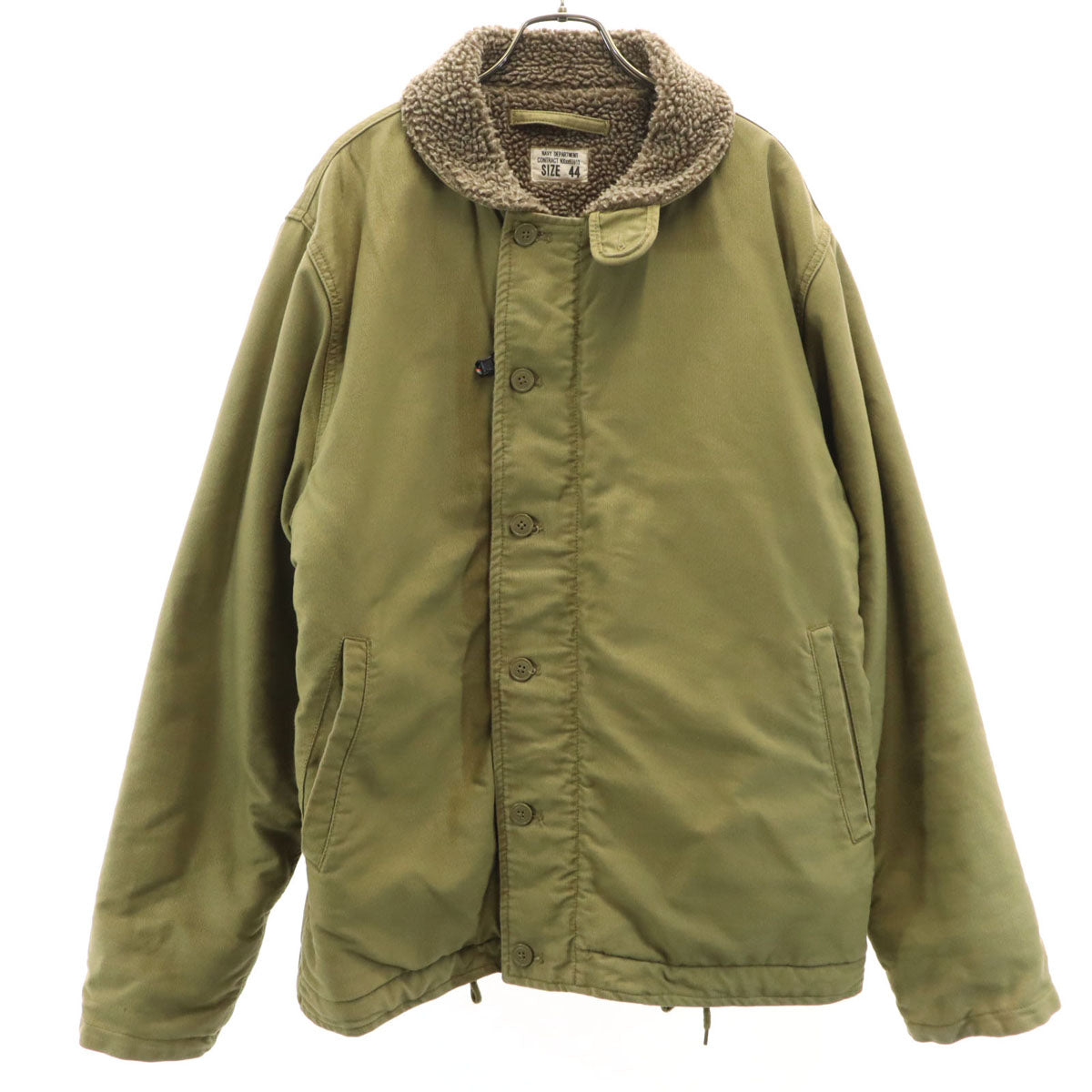 WAIPER ワイパー NAVY DEPARTMENT N-1 デッキ ジャケット 44 オリーブ