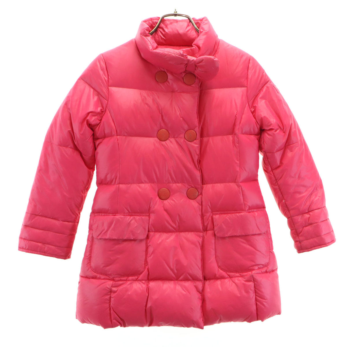 ARMANI JUNIOR アルマーニジュニア ダウンジャケット 8A ピンク キッズ