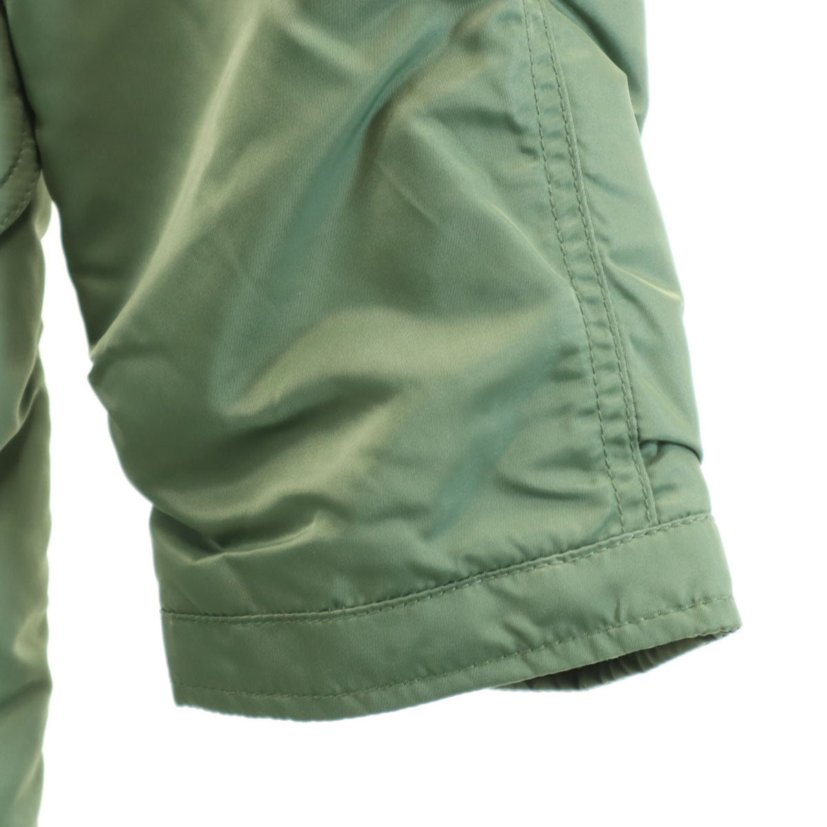 未使用 AVIREX アヴィレックス N-3B フライトジャケット S オリーブ 中綿 ラクーンファー付き メンズ