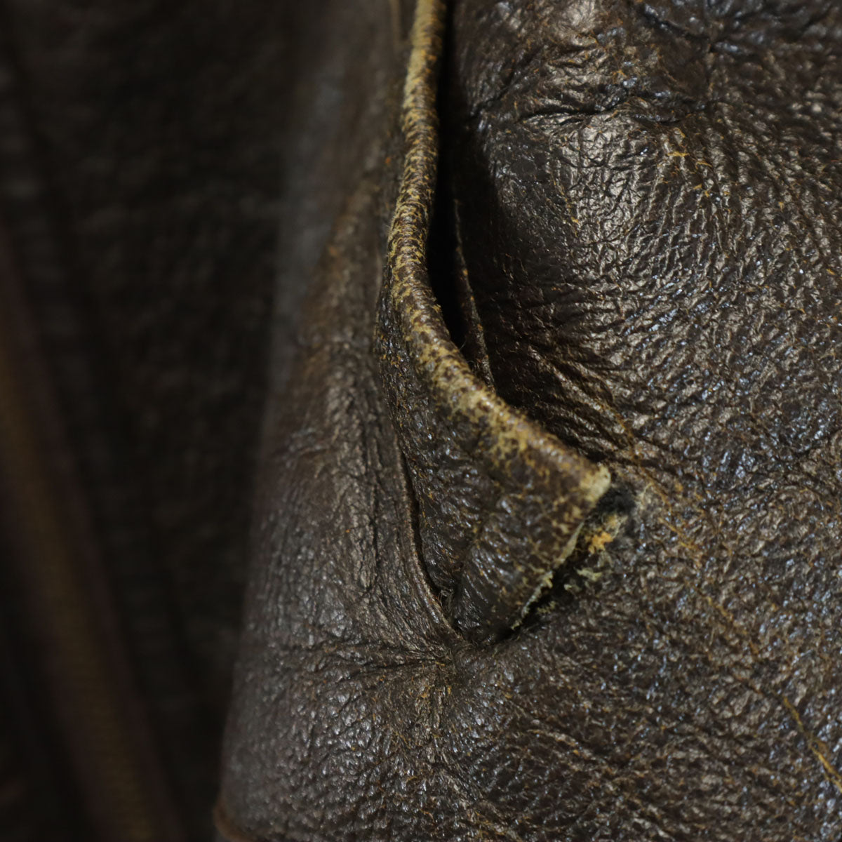 HIGHLAND20002000 ハイランド B-3タイプ 羊革 レザー ムートンジャケット L ブラウン ボマー メンズ