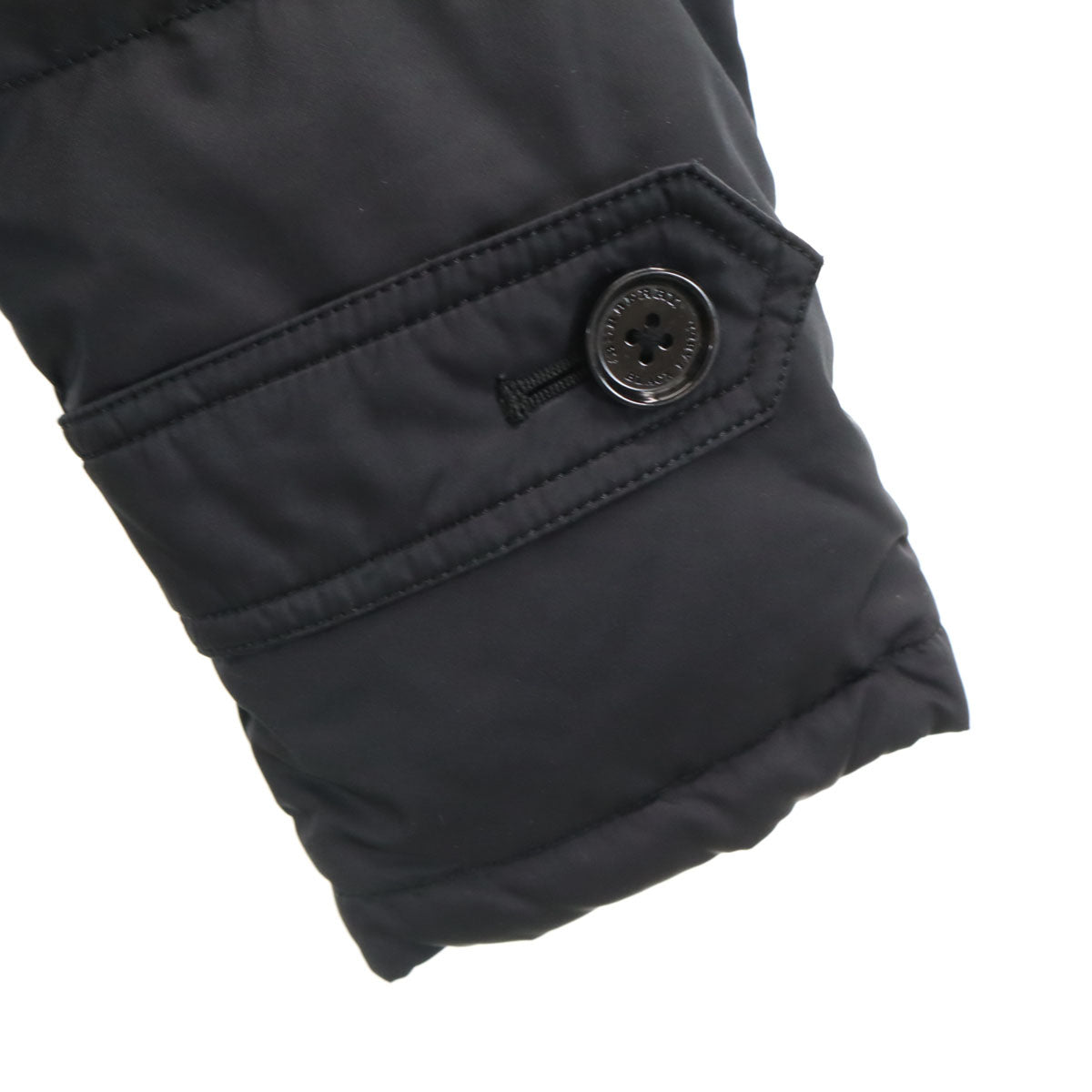 BURBERRY BLACK LABEL バーバリーブラックレーベル ダウンコート L ブラック レディース