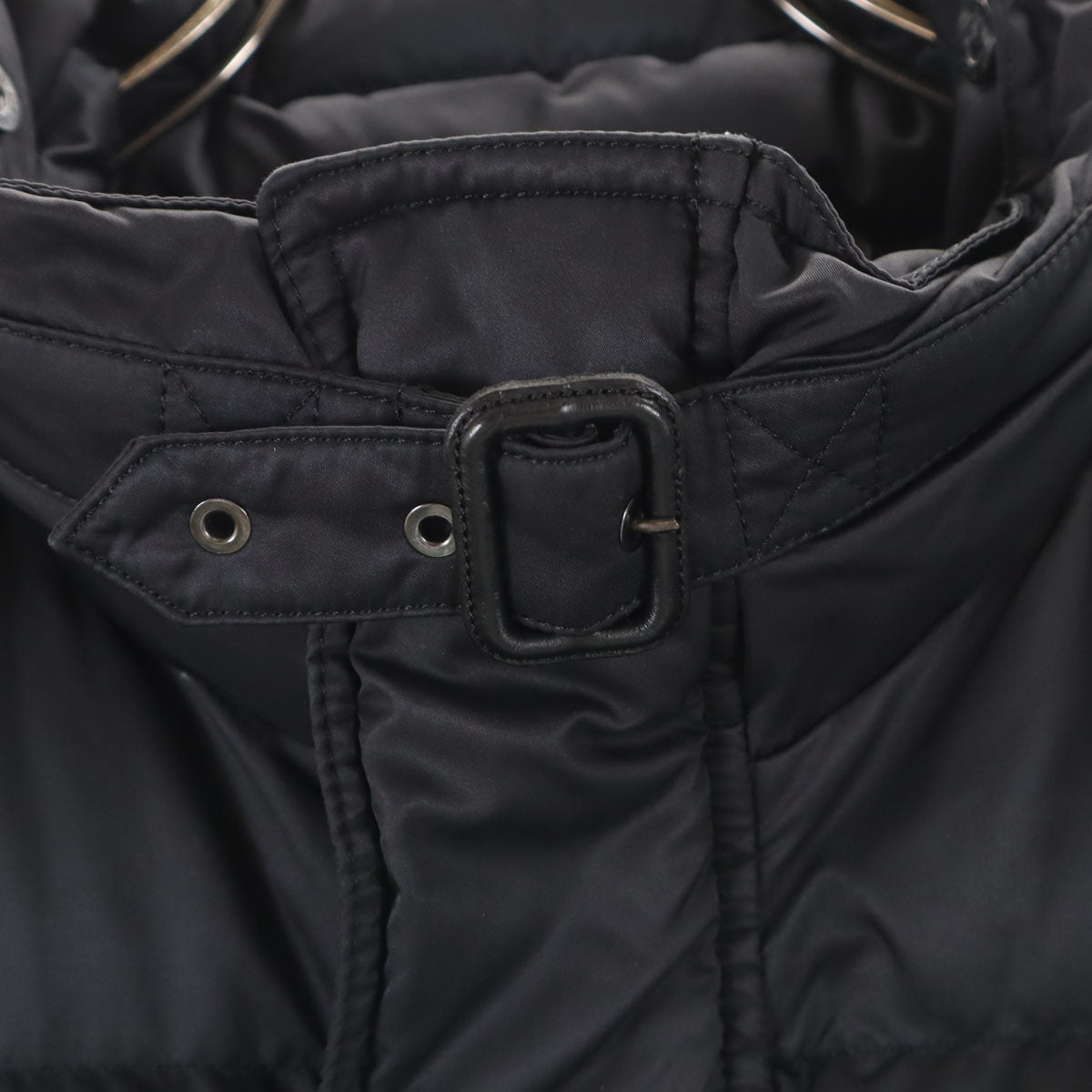 BURBERRY BLACK LABEL バーバリーブラックレーベル ダウンコート L ブラック レディース