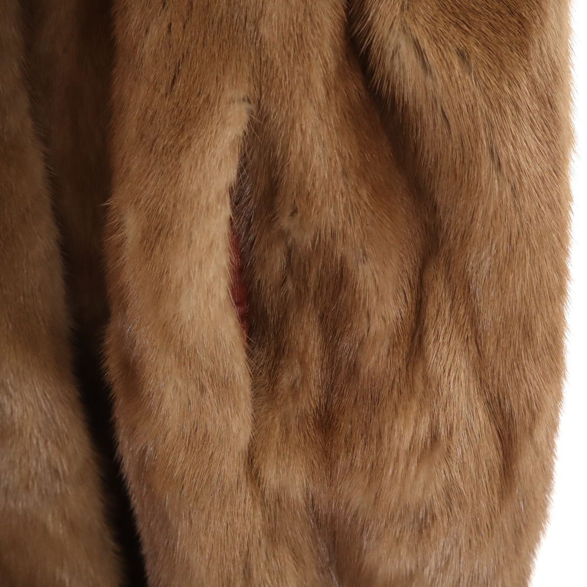 美品 SAGA MINK サガミンク 毛皮コート F ブラウン レディース