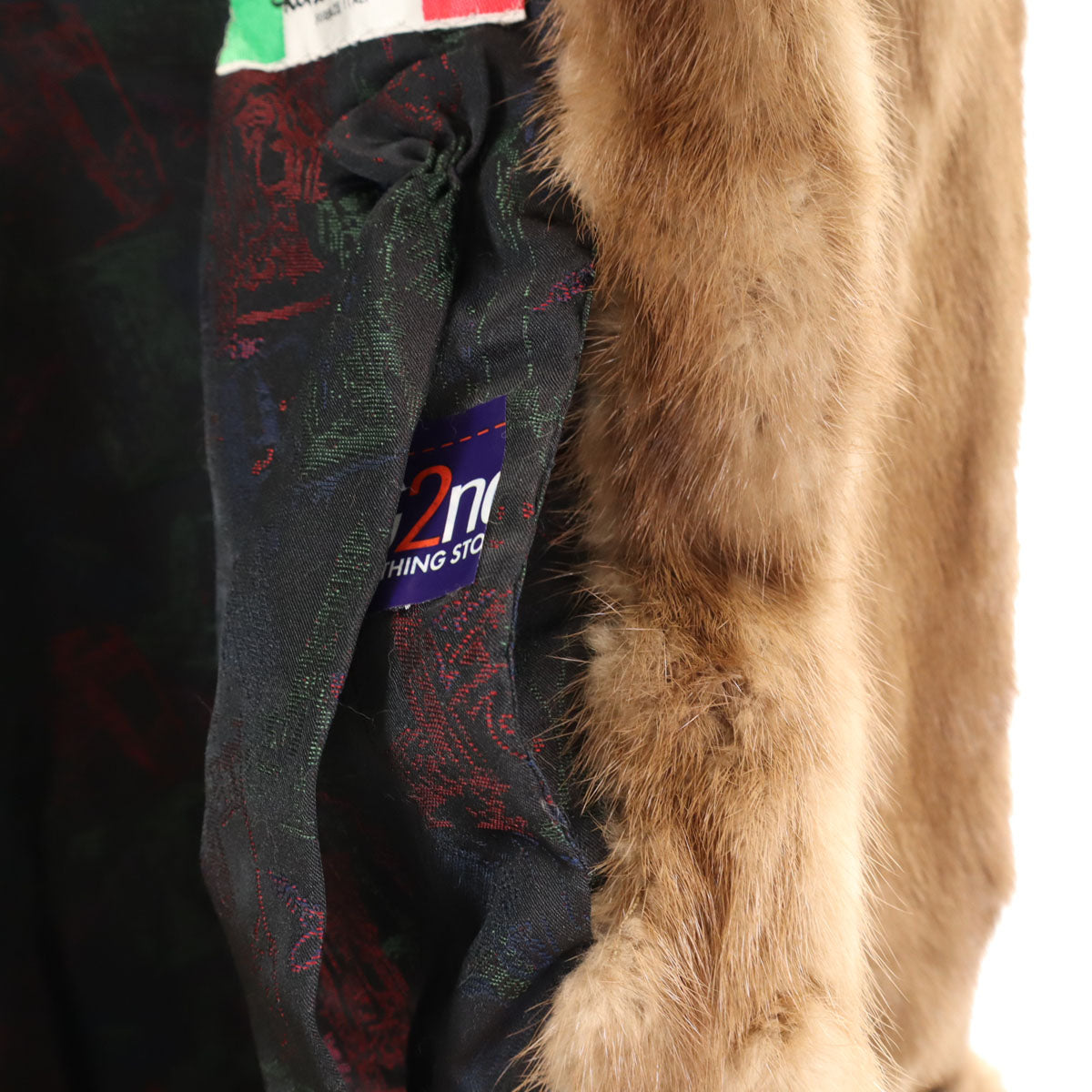 美品 SAGA MINK サガミンク 毛皮コート F ブラウン レディース