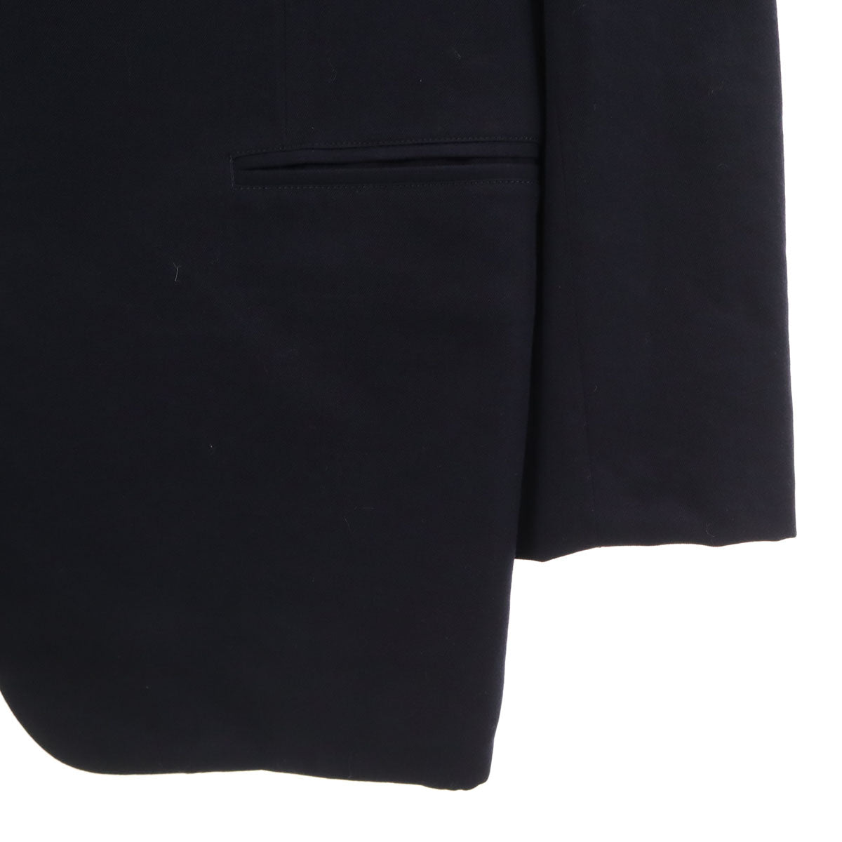 美品 Yohji Yamamoto COSTUME D'HOMME ヨウジヤマモト コスチュームドオム 日本製 ウール テーラードジャケット 2 ネイビー メンズ