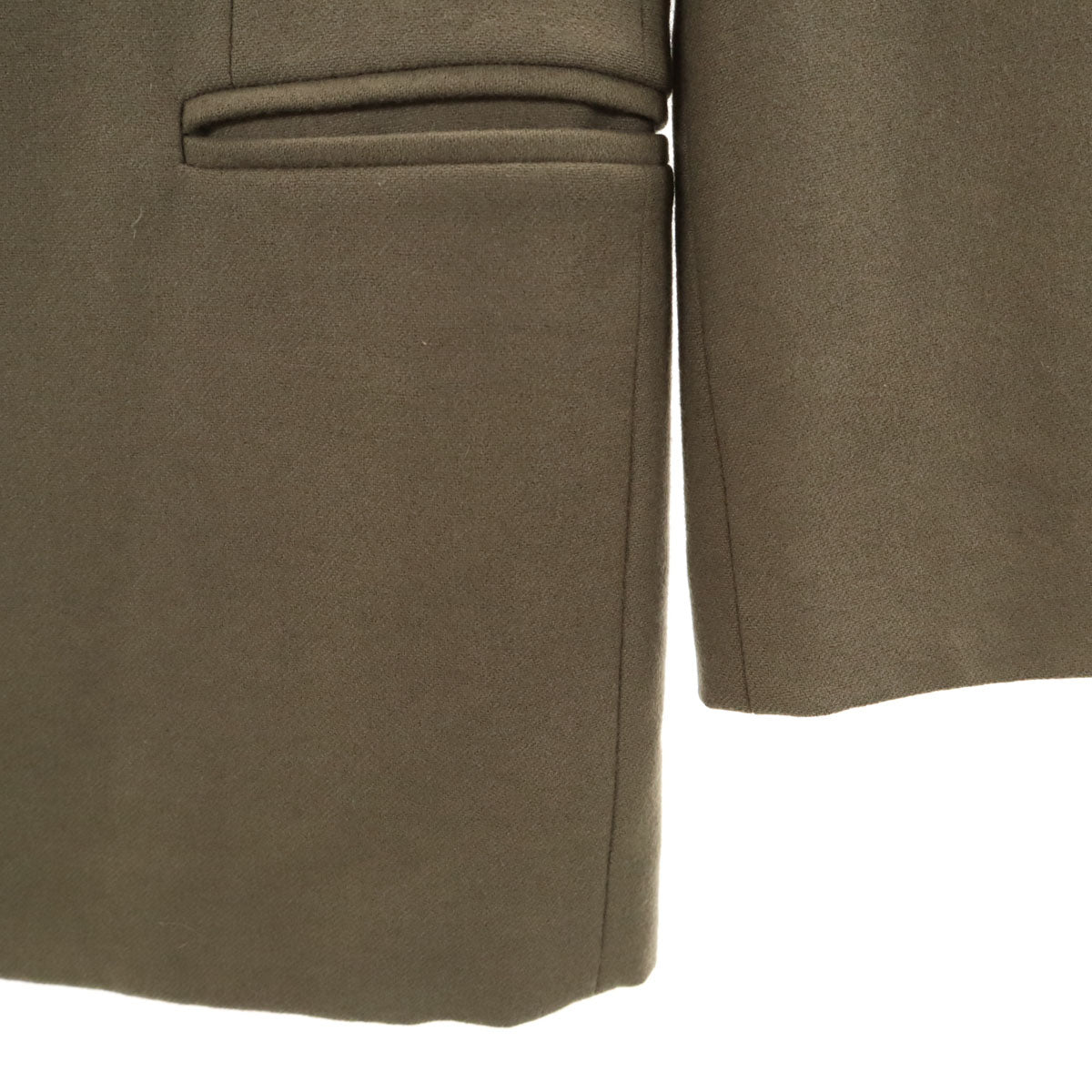 Emporio Armani エンポリオアルマーニ 90s 日本製 ウール オールド テーラードジャケット 42 ベージュ レディース