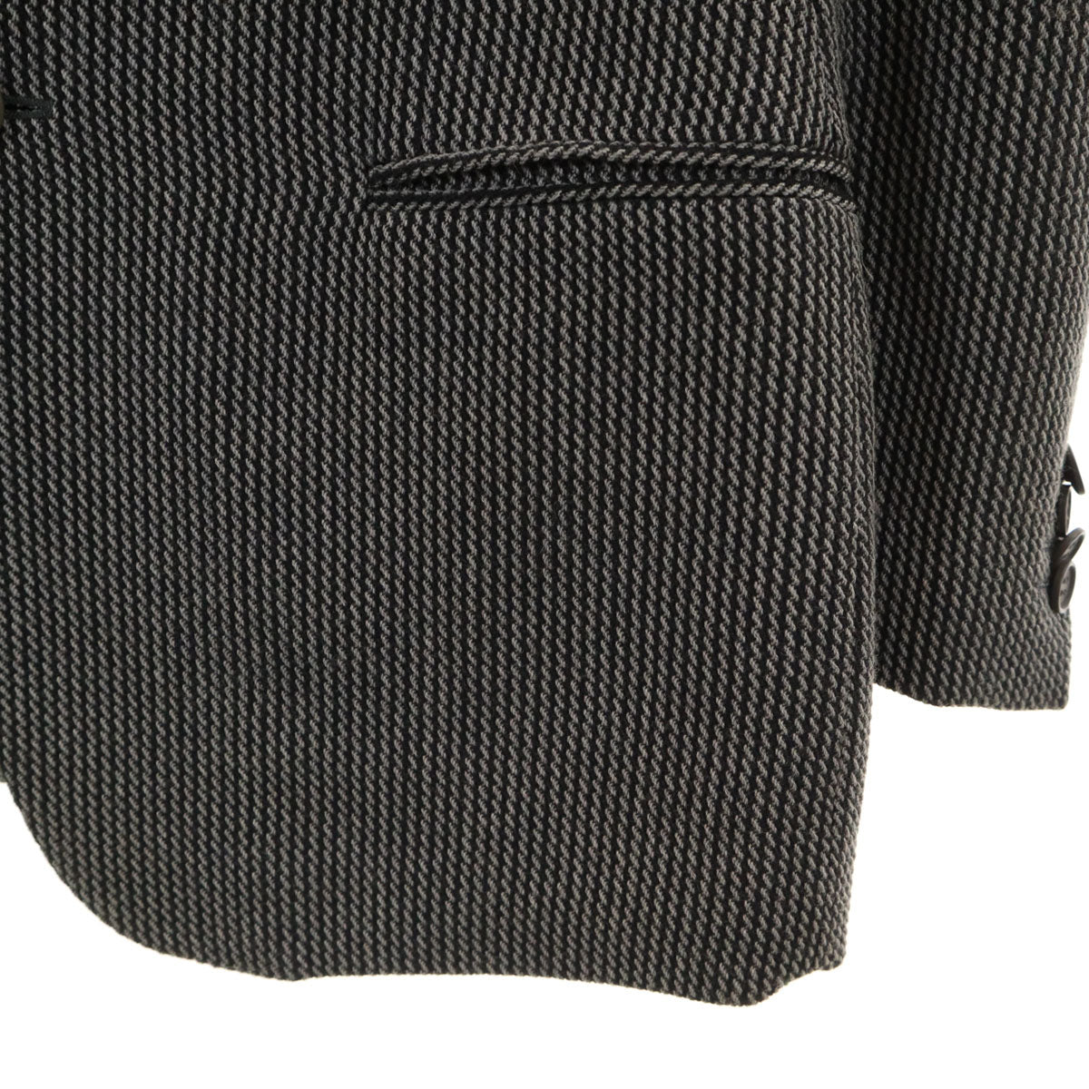 GIORGIO ARMANI ジョルジオアルマーニ イタリア製 ウールブレンド テーラードジャケット 46 グレー系 メンズ