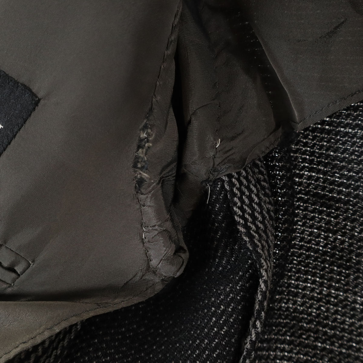 GIORGIO ARMANI ジョルジオアルマーニ イタリア製 ウールブレンド テーラードジャケット 46 グレー系 メンズ