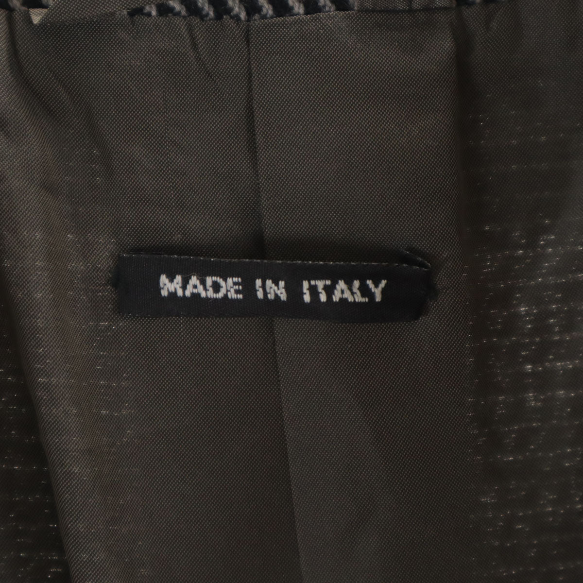 GIORGIO ARMANI ジョルジオアルマーニ イタリア製 ウールブレンド テーラードジャケット 46 グレー系 メンズ