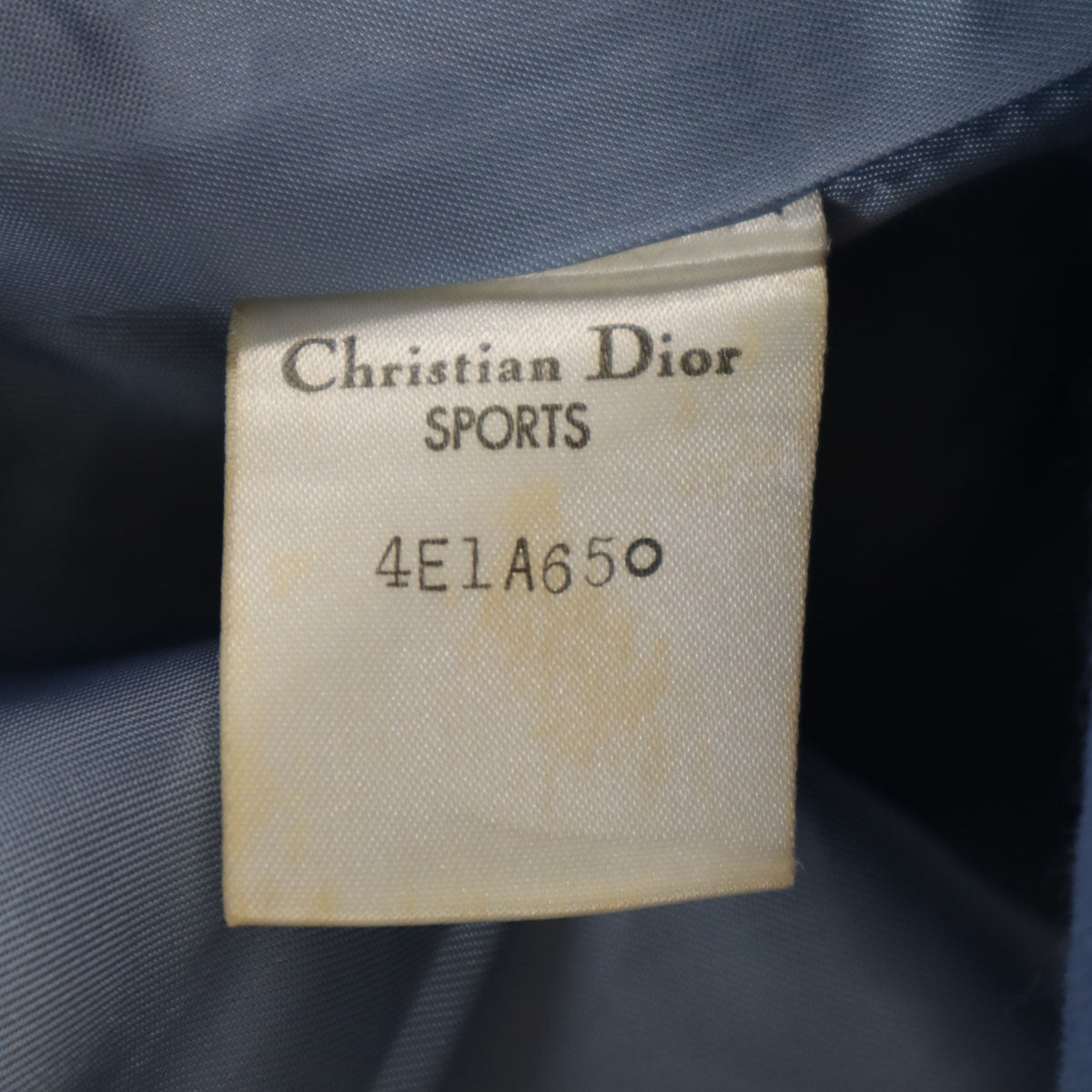 Christian Dior SPORTS クリスチャンディオール スポーツ 90s ウールブレンド オールド テーラードジャケット L ブルー系 レディース