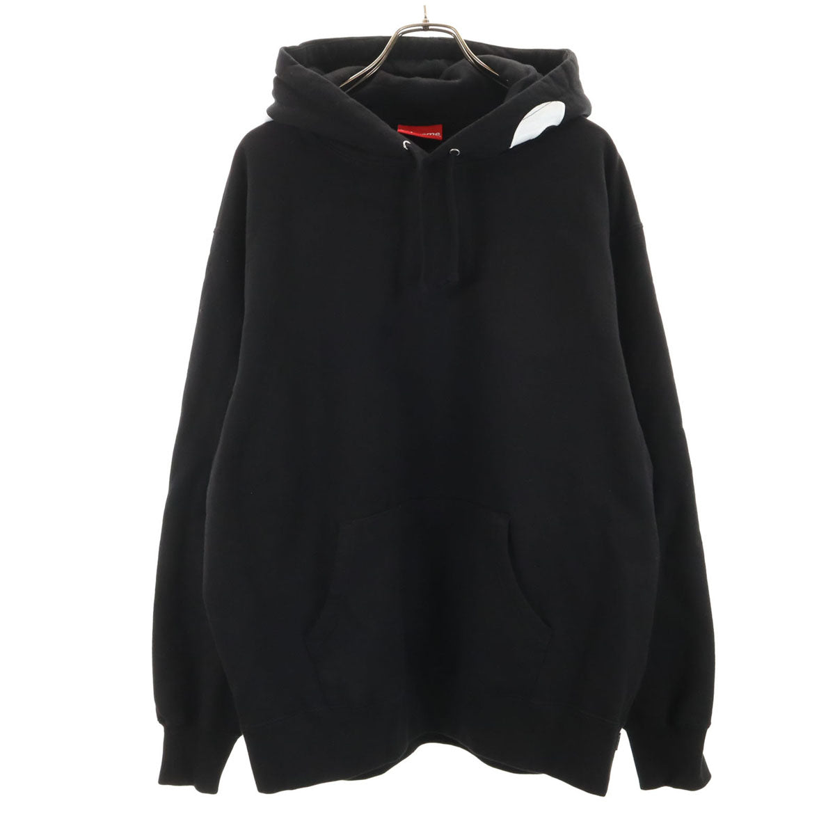 Supreme シュプリーム 21AW 長袖 スウェットパーカー L ブラック 裏起毛 メンズ