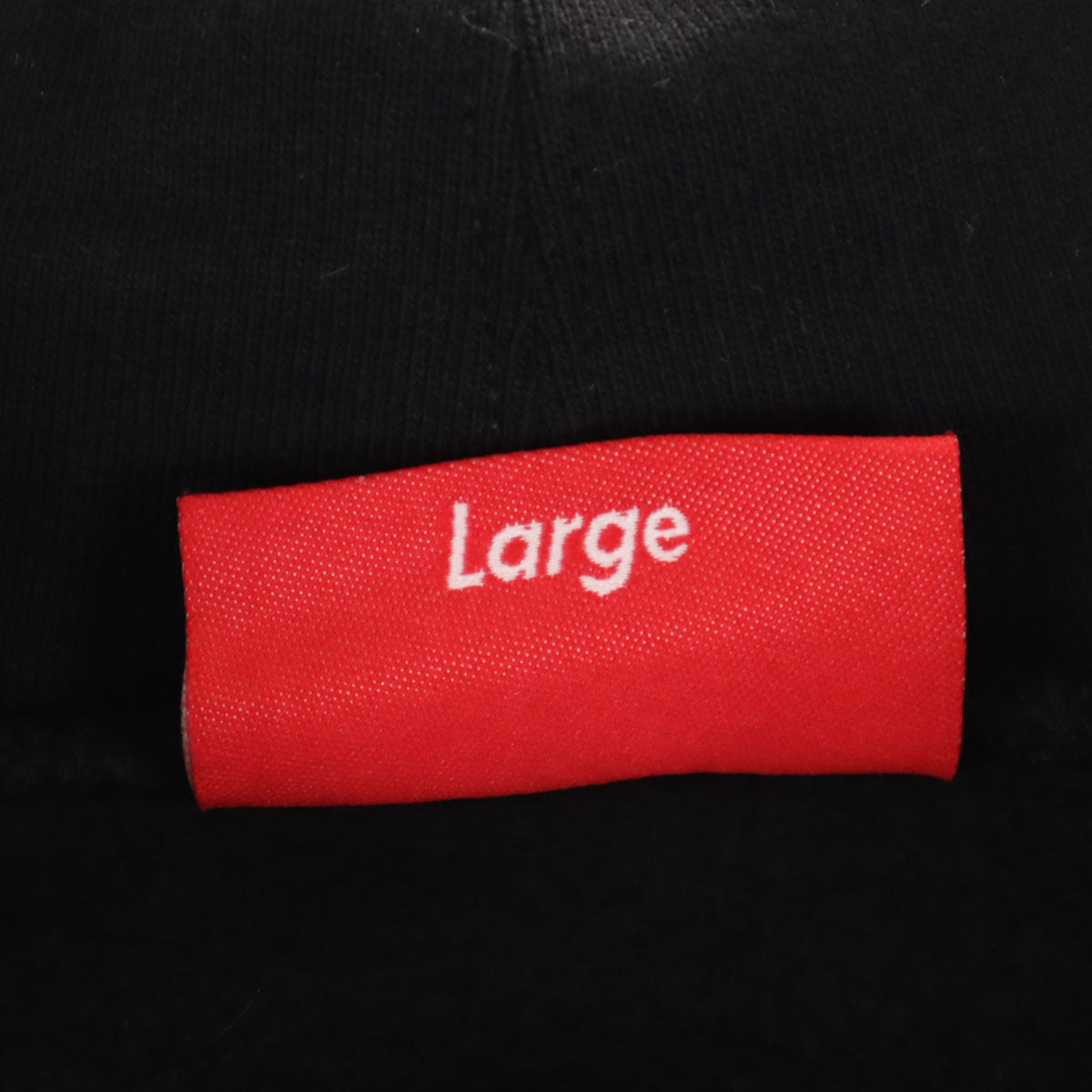 Supreme シュプリーム 21AW 長袖 スウェットパーカー L ブラック 裏起毛 メンズ